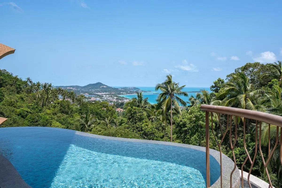 Villa Lola 2Br - Private Infinity Pool & Sea View Chaweng Plajı Dış mekan fotoğraf